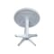 International Concepts Round 36 in Round Top Pedestal Table, 34.9 inH, White, 36 in W, 36 in L, 35.9 in H, Wood, White K08-36RT-27B-6B - alternate 4